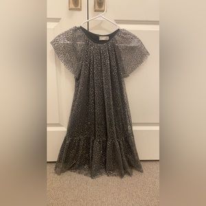 Sparkly Mesh gold and grey dress